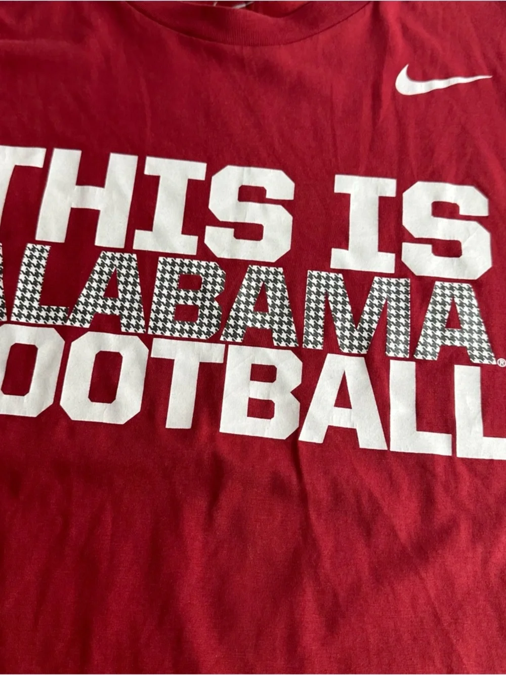 Nike Men's Alabama Football Short‎ Sleeve T-Shirt - Crimson men size XXL